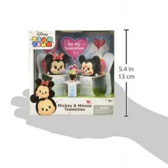 Disney RARE Tsum Tsum Series Mickey and Minnie Valentines Day Tsweeties - Picture 8 of 9